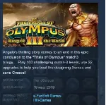 The Trials of Olympus III: King of the World STEAM KEY