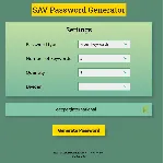 SAV Password Generator