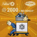 Fallout 76: 2000 (+400 Bonus) Atoms (PC) | PC | На любой аккаунт