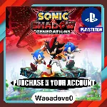 SONIC X SHADOW GENERATIONS PS4 & PS5 – PlayStation (PSN) – Purchase in Your Account - irongamers.ru