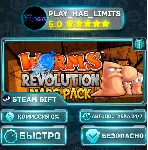 🎁 Worms Revolution - Mars Pack *RU/BY/UA/СНГ Steam Auto