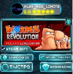 🎁 Worms Revolution *RU/BY/UA/СНГ Steam Auto