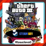 Grand Theft Auto 3 Steam Key GLOBAL