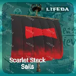 Sea of Thieves 【Scarlet Stack Sails】 РЕДКИЙ, УНИКАЛЬНЫЙ СКИН • КЛЮЧ • GLOBAL - irongamers.ru