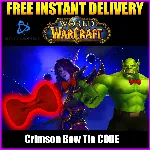 World of Warcraft: Midnight 🎀 【Crimson Bow Tie】🎀 РЕДКИЙ, УНИКАЛЬНЫЙ СКИН•КЛЮЧ•GLOBAL