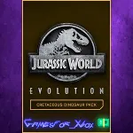 Jurassic World Evolution Cretaceous Dinosaur Pack XBOX DLC - irongamers.ru