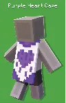 МАЙНКРАФТ 【Purple Heart Cape】 СКИН • ТВИЧ ДРОПЫ / ДРОПСЫ • JAVA & BEDROCK•GLOBAL - irongamers.ru