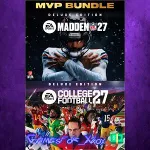 ☀ ️EA SPORTS MVP Bundle College Football 27 Deluxe Edition & Madden NFL 27 Deluxe XBOX