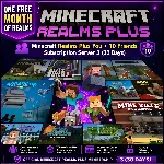 МАЙНКРАФТ ⛏ ️【Minecraft Realms Plus на 30 дней】🏰 ТВИЧ ДРОПЫ • GLOBAL