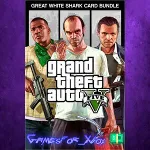 Grand Theft Auto V and Great White Shark Card Bundle XBOX - irongamers.ru