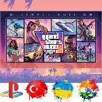 Grand Theft Auto VI GTA 6 Ultimate PS5 Предзаказ/ТУРЦИЯ/УКРАИНА/ИНДИЯ/PS