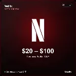 Netflix подарочная карта США USD от 20 до 100 долларов Автовыдача кода 24/7 - irongamers.ru
