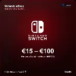 Nintendo eShop подарочная карта Европа EUR от 15 до 100 евро Автовыдача кода 24/7 - irongamers.ru