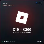 Roblox подарочная карта Европа EUR от 10 до 200 евро Автовыдача кода 24/7 - irongamers.ru