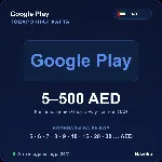 Google Play подарочная карта ОАЭ AED от 5 до 500 дирхамов Автовыдача кода 24/7 - irongamers.ru