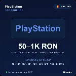 PlayStation Network пополнение кошелька PSN Румыния RON от 50 до 1000 леев Автовыдача - irongamers.ru