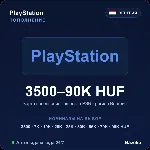 PlayStation Network пополнение кошелька PSN Венгрия HUF от 3500 до 90000 форинтов Авт - irongamers.ru