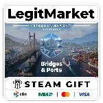 Cities: Skylines II Bridges&Ports DLC Steam РУ+МИР АВТО