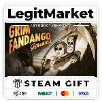 Grim Fandango Remastered Soundtrack Edition / Steam АВТО / РУ + МИР - irongamers.ru