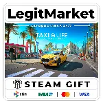 Taxi Life: A City Driving Simulator / Steam АВТО / РУ + МИР