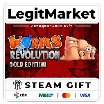 Worms Revolution Gold Edition / Steam АВТО / РУ + МИР