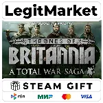 A Total War Saga: THRONES OF BRITANNIA / Steam АВТО / РУ + МИР