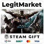 Batman: Arkham Knight Collection / Steam АВТО РУ+МИР