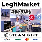 Chef Life: A Restaurant Simulator / Steam АВТО / РУ + МИР