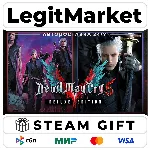 Devil May Cry 5 Deluxe + Vergil / Steam АВТО / РУ + МИР