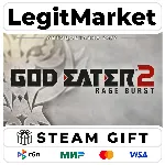 GOD EATER 2 Rage Burst / Steam АВТО / РУ + МИР - irongamers.ru