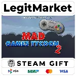 Mad Games Tycoon 2 / Steam АВТО / РУ + МИР