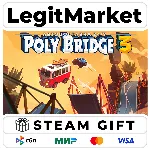 Poly Bridge 3 / Steam АВТО / РУ + МИР