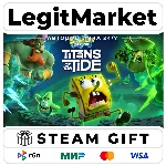 SpongeBob SquarePants: Titans of Tide Steam АВТО РУ+МИР - irongamers.ru