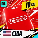 Nintendo eShop США 10 USD 💳 цифровой код — автовыдача 24/7