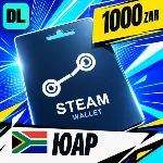 Steam Wallet ЮАР 1000 ZAR 💳 цифровой код — автовыдача 24/7
