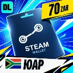 Steam Wallet ЮАР 70 ZAR 💳 цифровой код — автовыдача 24/7