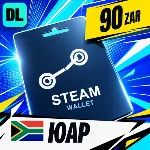 Steam Wallet ЮАР 90 ZAR 💳 цифровой код — автовыдача 24/7