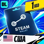 Steam Wallet США 1 USD 💳 цифровой код — автовыдача 24/7