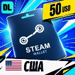 Steam Wallet США 50 USD 💳 цифровой код — автовыдача 24/7