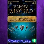 ☀ ️Echoes of Aincrad - Weapon Pack Proto-Elucidator Series XBOX DLC