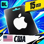 Apple Gift Card США 15 USD 💳 цифровой код — автовыдача 24/7