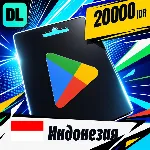 Google Play Индонезия 20000 IDR цифровой код — автовыдача 24/7 - irongamers.ru