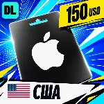 Apple Gift Card США 150 USD 💳 цифровой код — автовыдача 24/7