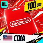 Nintendo eShop США 100 USD 💳 цифровой код — автовыдача 24/7