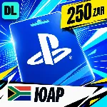 PlayStation Network (PSN) ЮАР 250 ZAR 💳 цифровой код — автовыдача 24/7