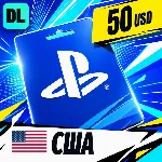 PlayStation Network (PSN) США 50 USD 💳 цифровой код — автовыдача 24/7