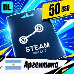 Steam Wallet Аргентина 50 USD 💳 цифровой код — автовыдача 24/7