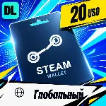 Steam Wallet Глобальный 20 USD 💳 цифровой код — автовыдача 24/7