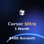 Cursor AI – Ultra Plan (1 месяц) | Аккаунт $400