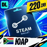 Steam Wallet ЮАР 220 ZAR 💳 цифровой код — автовыдача 24/7